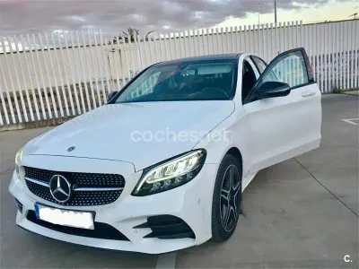 Usado Mercedes C200 160 CV (117 kW) 2021 Blanco Berlina