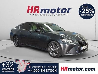 Usado Lexus GS300h 223 CV (164 kW) 2017 Negro Berlina