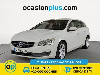 Blanco Usado 2015 Volvo V60 Momentum Familiar | 13.390 € (Precio justo)