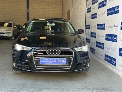 Usado Audi A6 Advanced Plus 218 CV (160 kW) 2016 Negro Familiar