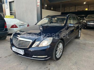 Azul Usado 2010 Mercedes E350 Elegance Familiar | 13.499 € (Un poco caro)