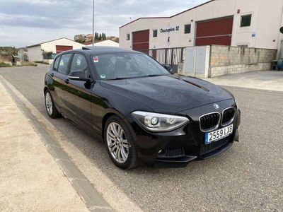 Usado BMW 120 Sport Line 184 CV (135 kW) 2013 Negro Utilitario