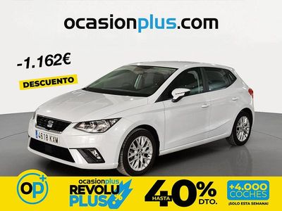Usado Seat Ibiza Style Plus 80 CV (58 kW) 2019 Blanco Utilitario