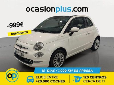 Blanco Usado 2021 Fiat 500 Dolcevita Descapotable | 10.990 € (Precio justo)