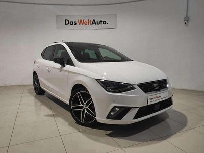 Usado Seat Ibiza FR 110 CV (80 kW) 2021 Blanco Utilitario