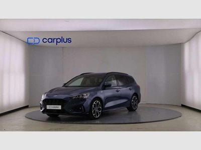 Brugt Ford Focus ST-Line 125 HK (91 kW) 2019 Blå Stationcar