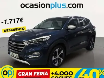 Usado Hyundai Tucson 177 CV (130 kW) 2018 Azul SUV