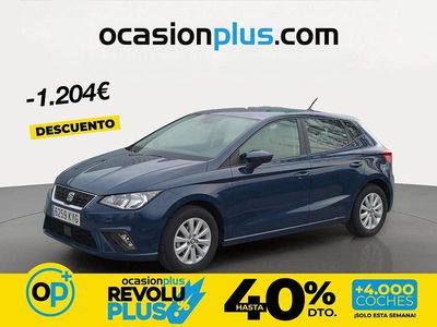 Usado Seat Ibiza Style 80 CV (58 kW) 2019 Azul Berlina