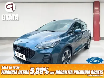 Usado Ford Fiesta Active 125 CV (91 kW) 2022 Azul Utilitario
