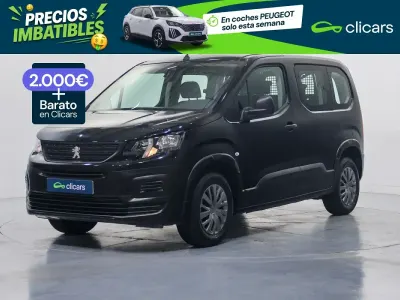 Usado Peugeot Rifter Business-Line 100 CV (73 kW) 2023 Negro Monovolumen