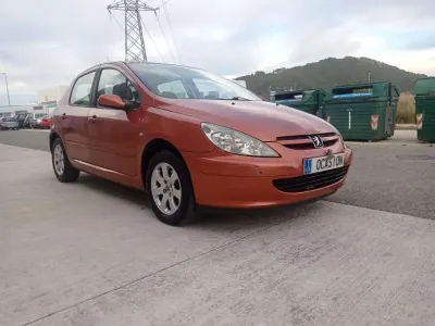 Usado Peugeot 307 109 CV (80 kW) 2003 Naranja Utilitario