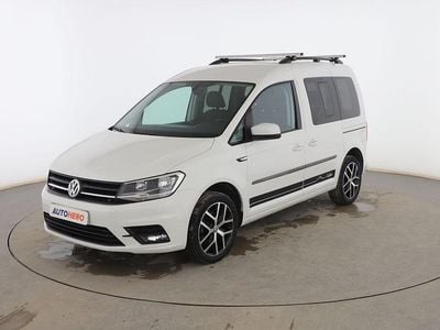 Usado VW Caddy Trendline 102 CV (75 kW) 2018 Blanco Monovolumen