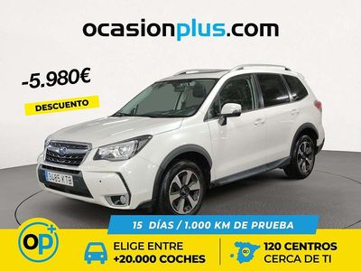 Blanco Usado 2019 Subaru Forester SUV | 21.350 € (Precio justo)