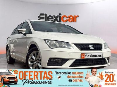 Usado Seat Leon Style 130 CV (95 kW) 2019 Blanco