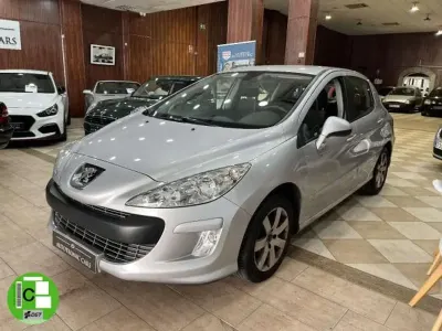 Usado Peugeot 308 Sport 120 CV (88 kW) 2009 Gris Utilitario