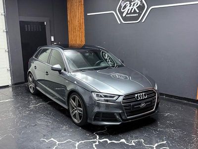 Usado Audi A3 S-Line 150 CV (110 kW) 2017 Gris / plata Berlina