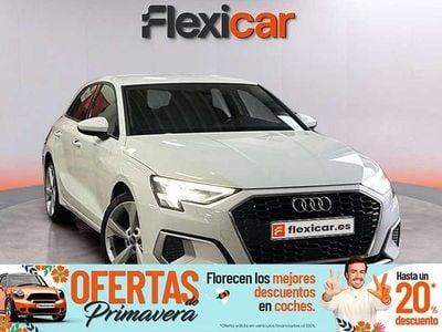 Usado Audi A3 Sportback 150 CV (110 kW) 2021 Blanco Utilitario