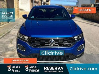 Usado VW T-Roc Sport 150 CV (110 kW) 2019 Azul SUV