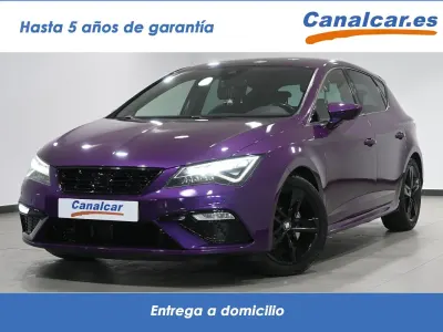 Usado Seat Leon ST FR 190 CV (139 kW) 2019 Violeta Familiar