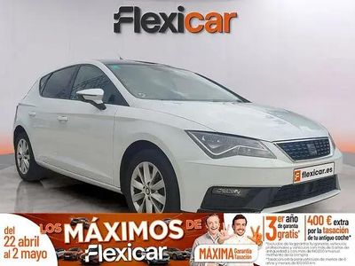 Usado Seat Leon Reference 90 HP (66 kW) 2017 Branco
