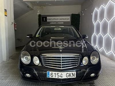 Usado Mercedes E220 170 CV (125 kW) 2009 Negro Berlina