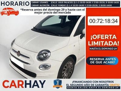 Usado Fiat 500 Lounge 71 CV (52 kW) 2020 Blanco Berlina