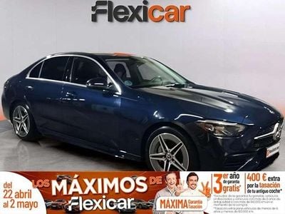 Usado Mercedes C200 204 CV (150 kW) 2021 Azul Berlina