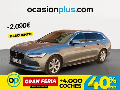 Usado Volvo V90 Momentum 190 CV (139 kW) 2019 Gris Familiar