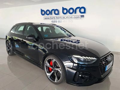 Usado Audi RS4 S-Line 450 CV (330 kW) 2020 Negro Familiar