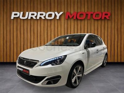 Usado Peugeot 308 GT-line 130 CV (95 kW) 2015 Blanco Berlina