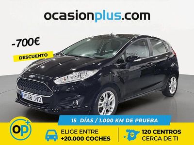 Usado Ford Fiesta Trend 82 CV (60 kW) 2016 Negro