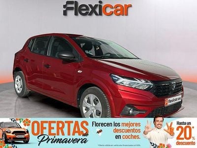 Usado Dacia Sandero Acces 67 CV (49 kW) 2021 Rojo Utilitario