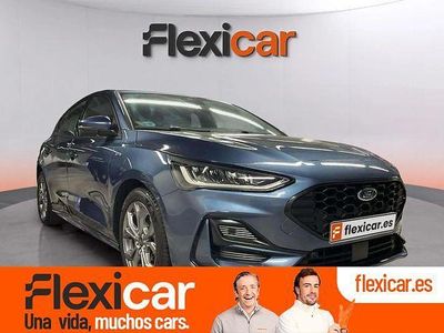 Usado Ford Focus ST-Line 125 CV (91 kW) 2023 Azul Berlina