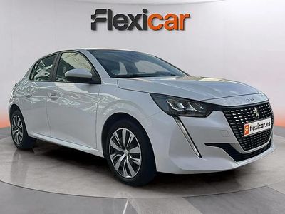 Usado Peugeot 208 Active 101 CV (74 kW) 2020 Blanco Utilitario