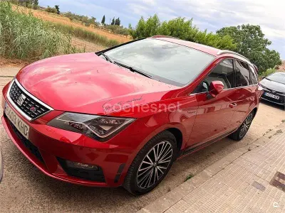 Usado Seat Leon ST 150 CV (110 kW) 2018 Rojo Familiar