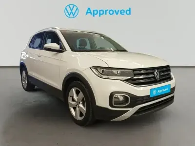 Usado VW T-Cross Sportline 110 CV (80 kW) 2021 Blanco SUV