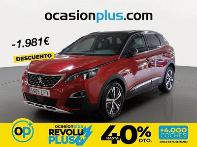 Usado Peugeot 3008 GT-line 130 CV (95 kW) 2020 Rojo Pickup/Camioneta