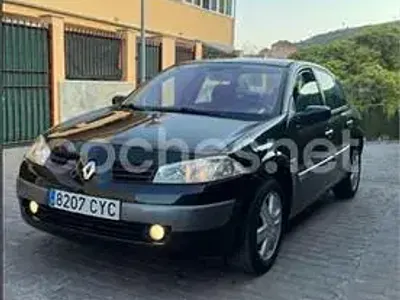 Usado Renault Mégane GrandTour Authentique 105 CV (77 kW) 2004 Negro Familiar