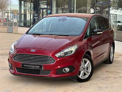 Usado Ford S-MAX Titanium 210 CV (154 kW) 2016 Granate Monovolumen