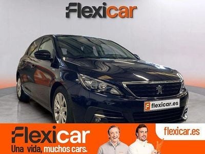 Usado Peugeot 308 SW Access 110 CV (80 kW) 2020 Azul Familiar