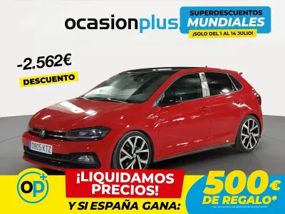 Usado VW Polo GTI 200 CV (147 kW) 2019 Rojo Utilitario