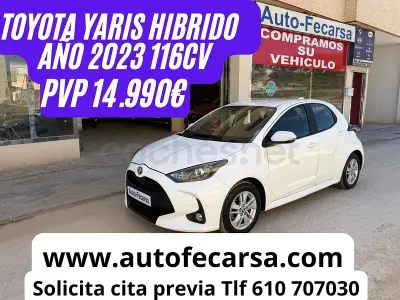 Usado Toyota Yaris Hybrid Business Edition 116 CV (85 kW) 2023 Blanco Berlina