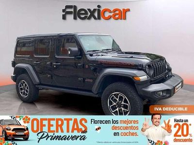 Usado Jeep Wrangler Unlimited Rubicon 268 CV (197 kW) 2024 Negro SUV