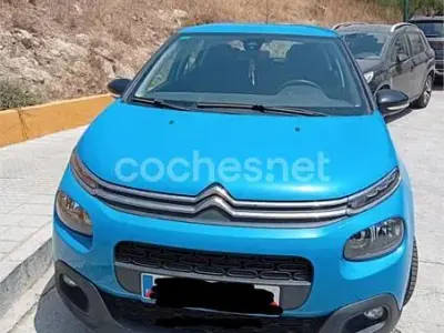 Usado Citroën C3 Live 82 CV (60 kW) 2020 Azul Utilitario