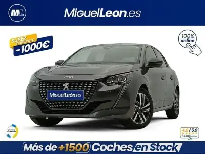 Usado Peugeot 208 Active 102 CV (75 kW) 2023 Gris Utilitario