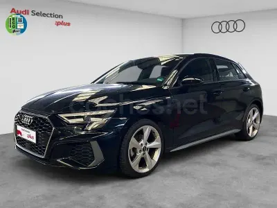 Usado Audi A3 S-Line 150 CV (110 kW) 2024 Negro Berlina