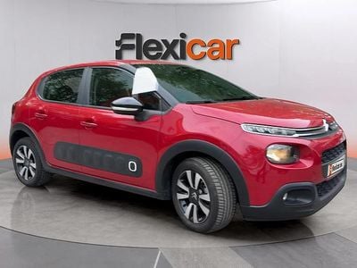 Käytetty Citroën C3 Feel 83 HP (61 kW) 2018 Punainen Viistoperä