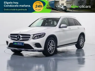 Usado Mercedes GLC250 204 CV (150 kW) 2016 Blanco Coupe