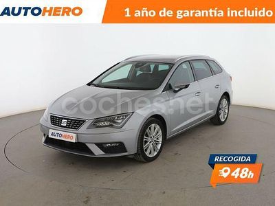 Usado Seat Leon XCELLENCE 151 CV (111 kW) 2018 Gris Familiar
