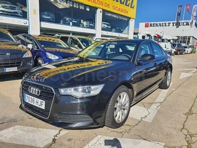 Usado Audi A6 177 CV (130 kW) 2012 Negro Berlina